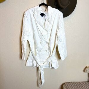 NWT Women's Gap Linen Blazer - size XXL